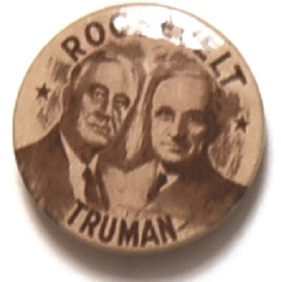 Roosevelt, Truman 1 Inch Jugate