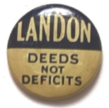 Landon Deeds Not Deficits