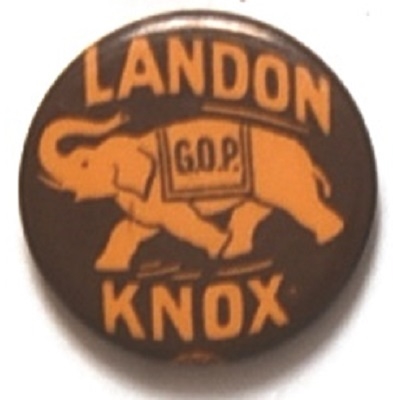 Landon, Knox Elephant Pin