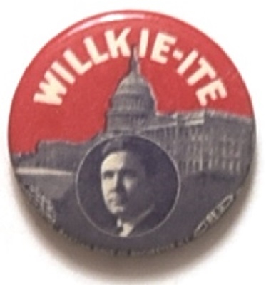 Classic Willkie-Ite Celluloid