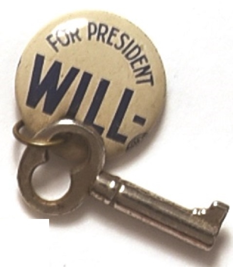Will-Key for President Litho