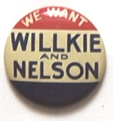 Willkie and Nelson Missouri Coattail
