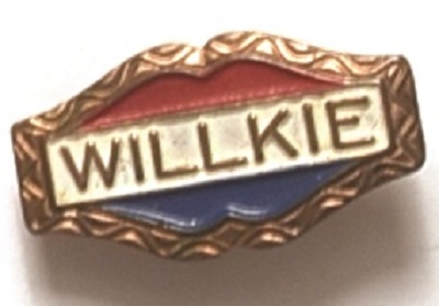 Willkie Embossed Enamel Pin