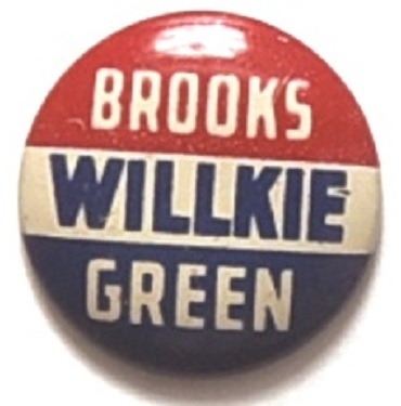 Willkie, Green, Brooks Illinois Coattail