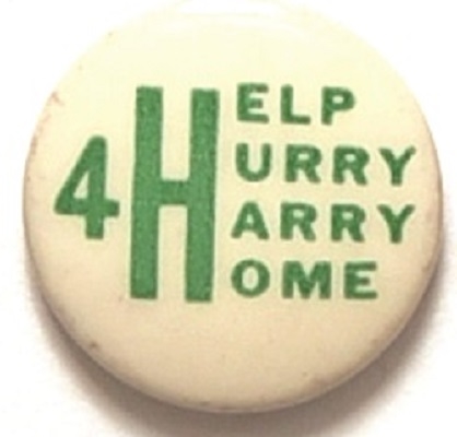 Anti Truman Help Hurry Harry Home