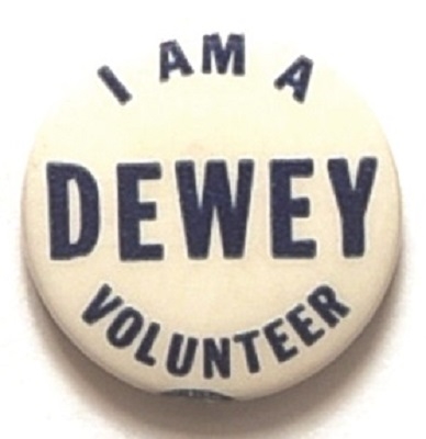 I am a Dewey Volunteer