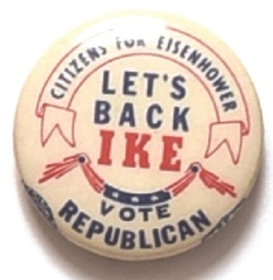 Citizens for Eisenhower Lets Back Ike