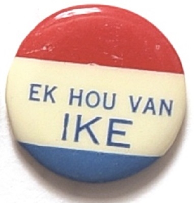 Eisenhower Language Pin, Afrikaans