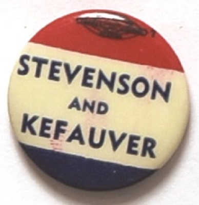 Stevenson and Kefauver RWB Celluloid