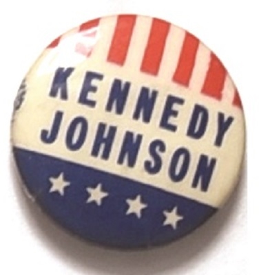Kennedy, Johnson "Upside Down"  Stars and Stripes