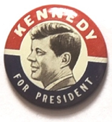 Kennedy for President Profile Litho