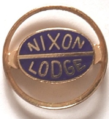 Nixon, Lodge Unusual Metal Pin