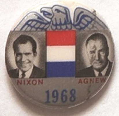 Nixon, Agnew Silver Eagle Jugate