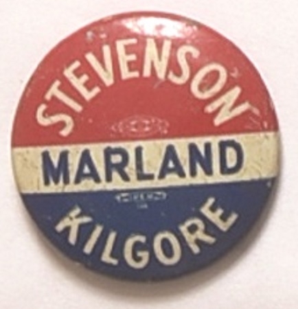 Stevenson, Marland, Kilgore West Virginia Coattail