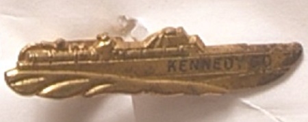 Kennedy 60 PT Boat Gold Tie Clasp