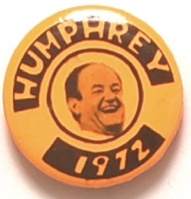 Humphrey 1 Inch Celluloid 1972
