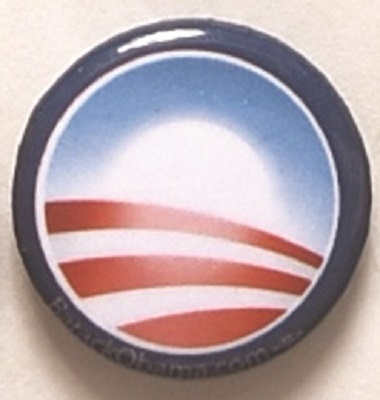 Obama Logo 1 Inch Celluloid