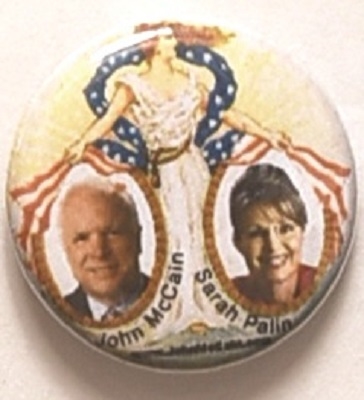 McCain, Palin Lady Liberty Jugate