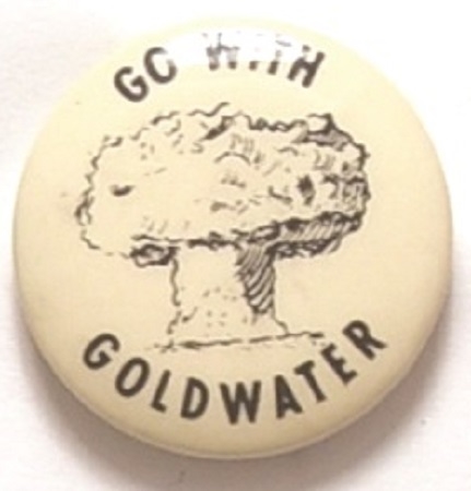Go With Goldwater Atomic Mushroom Cloud