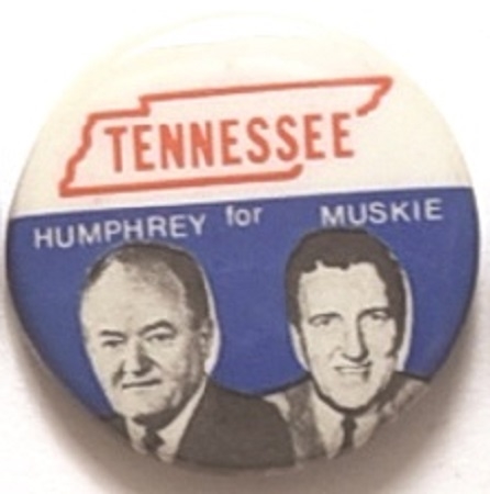 Humphrey, Muskie State Set Tennessee