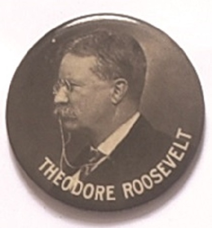 Theodore Roosevelt Scarce Profile Pin