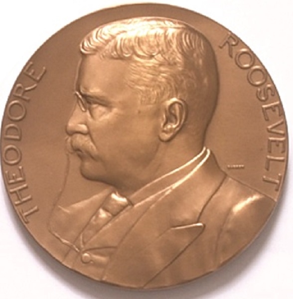 Theodore Roosevelt Inauguration Medal
