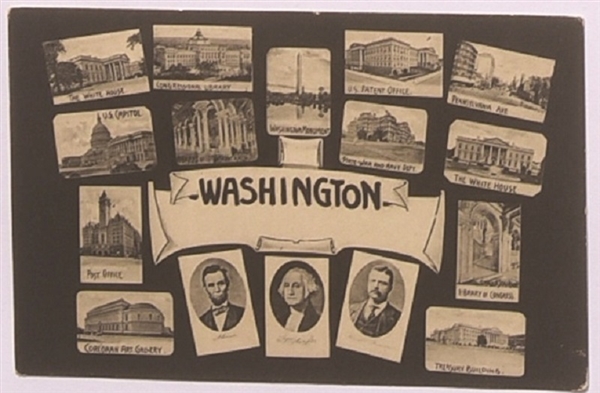 Theodore Roosevelt Washington, D.C. Postcard