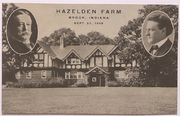 Taft, Hazelden Farm, Indiana, Postcard