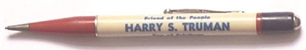 Truman Friend of the People Pencil