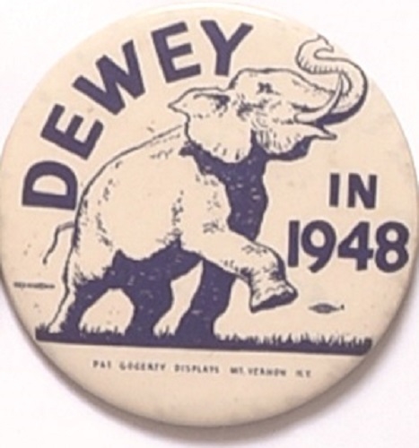 Dewey in 1948 Running Elephant