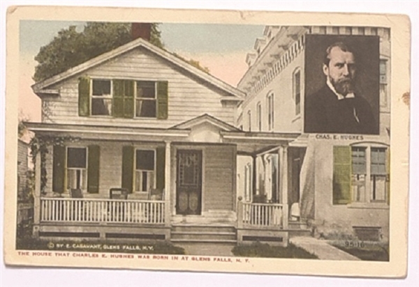 Hughes Birthplace Postcard