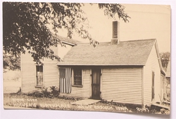 Hoover Birthplace Iowa Postcard