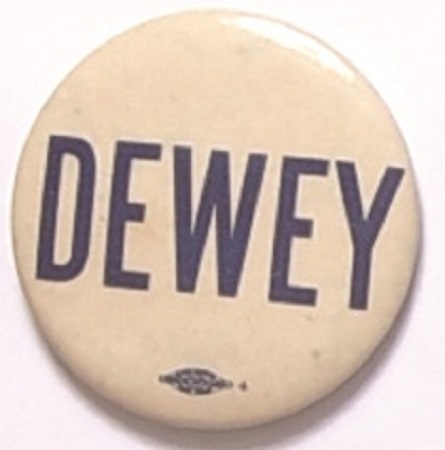 Dewey Blue, White Celluloid