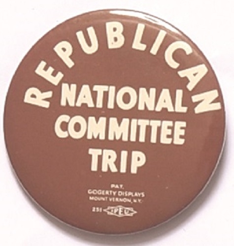 Dewey Republican National Committee Trip