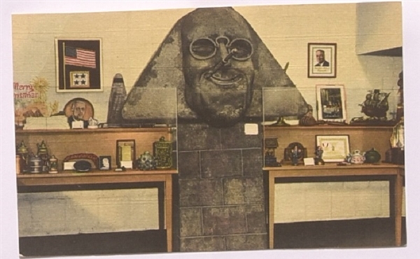 Franklin Roosevelt Sphinx Postcard