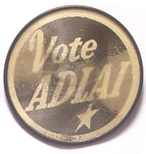 Vote Adlai Stevenson Flasher