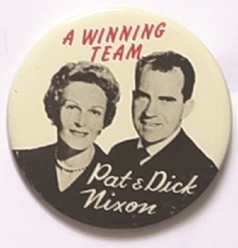 Pat and Dick Nixon a Winning Team