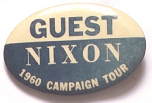 Nixon 1960 Campaign Tour Guest