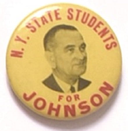 New York Students for Johnson, Yellow Version
