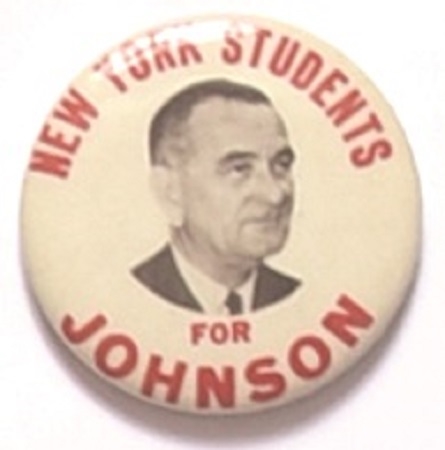 New York Students for Johnson, White Version