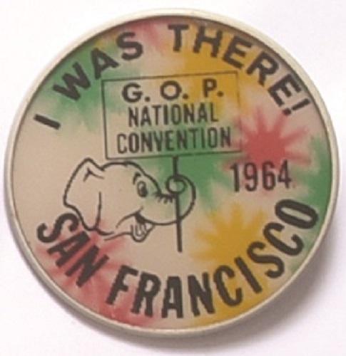 Goldwater, I Was There Convention Flasher