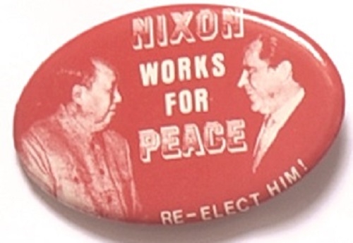 Nixon with Mao, Works for Peace