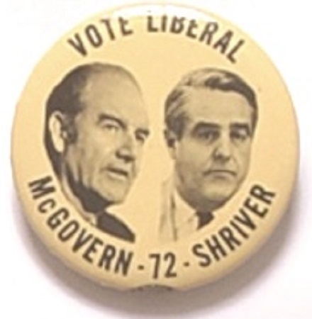 McGovern, Shriver Vote Liberal