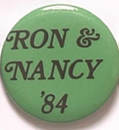 Ron and Nancy Reagan 84 Celluloid