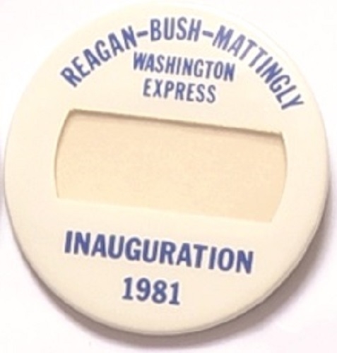 Reagan, Bush, Mattingly Washington Express