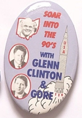 Soar Into the 90s with Clinton, Gore, Glenn