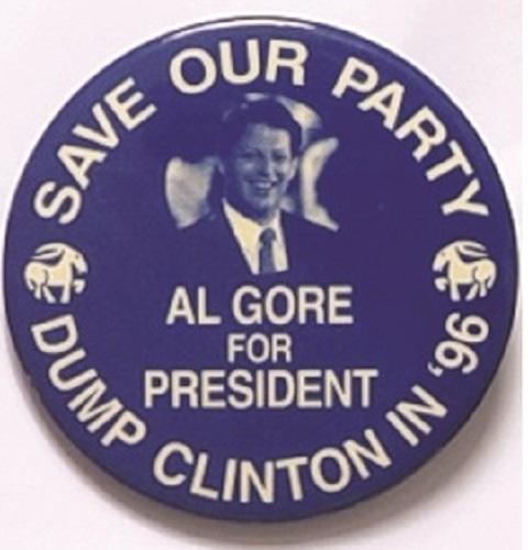 Gore Save Our Party Dump Clinton