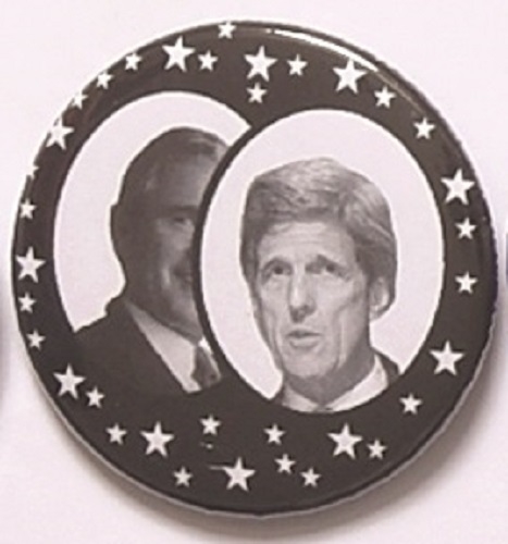 Kerry, Bush Eclipse Pin