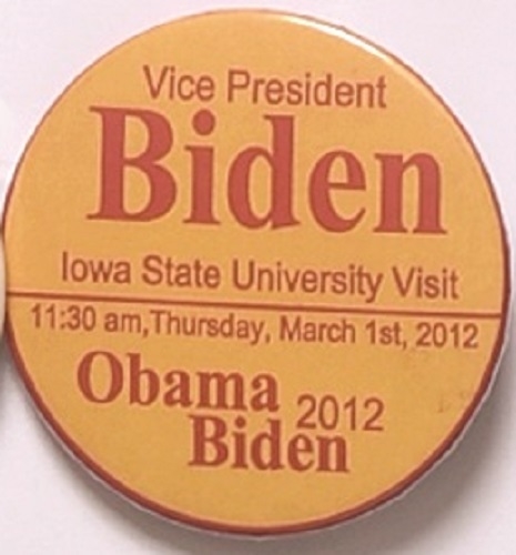 Biden Iowa State University Visit