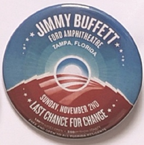 Obama Jimmy Buffett Tampa Concert